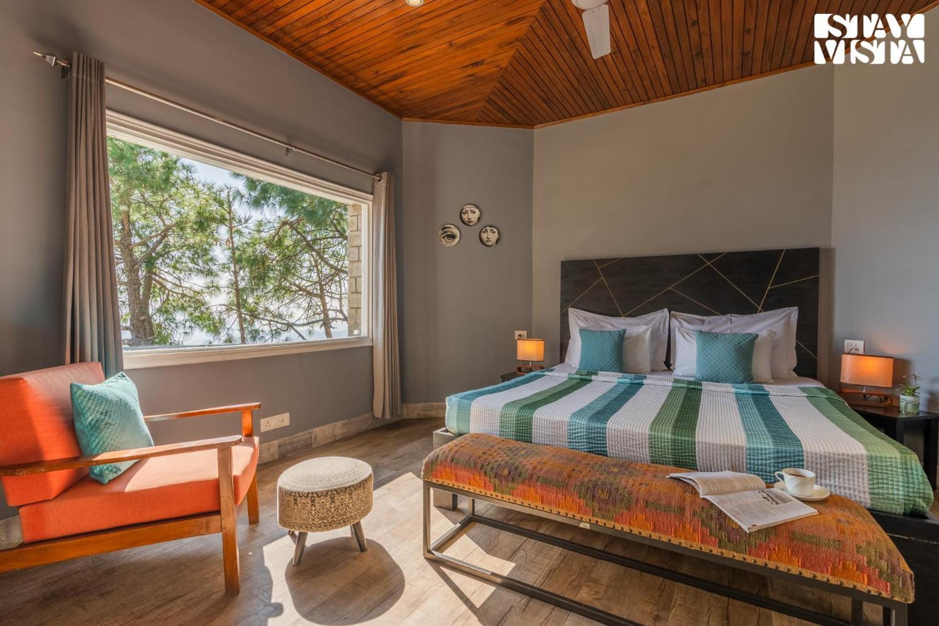 Stayvista At Serene With Outdoor Bonfire Barog Εξωτερικό φωτογραφία