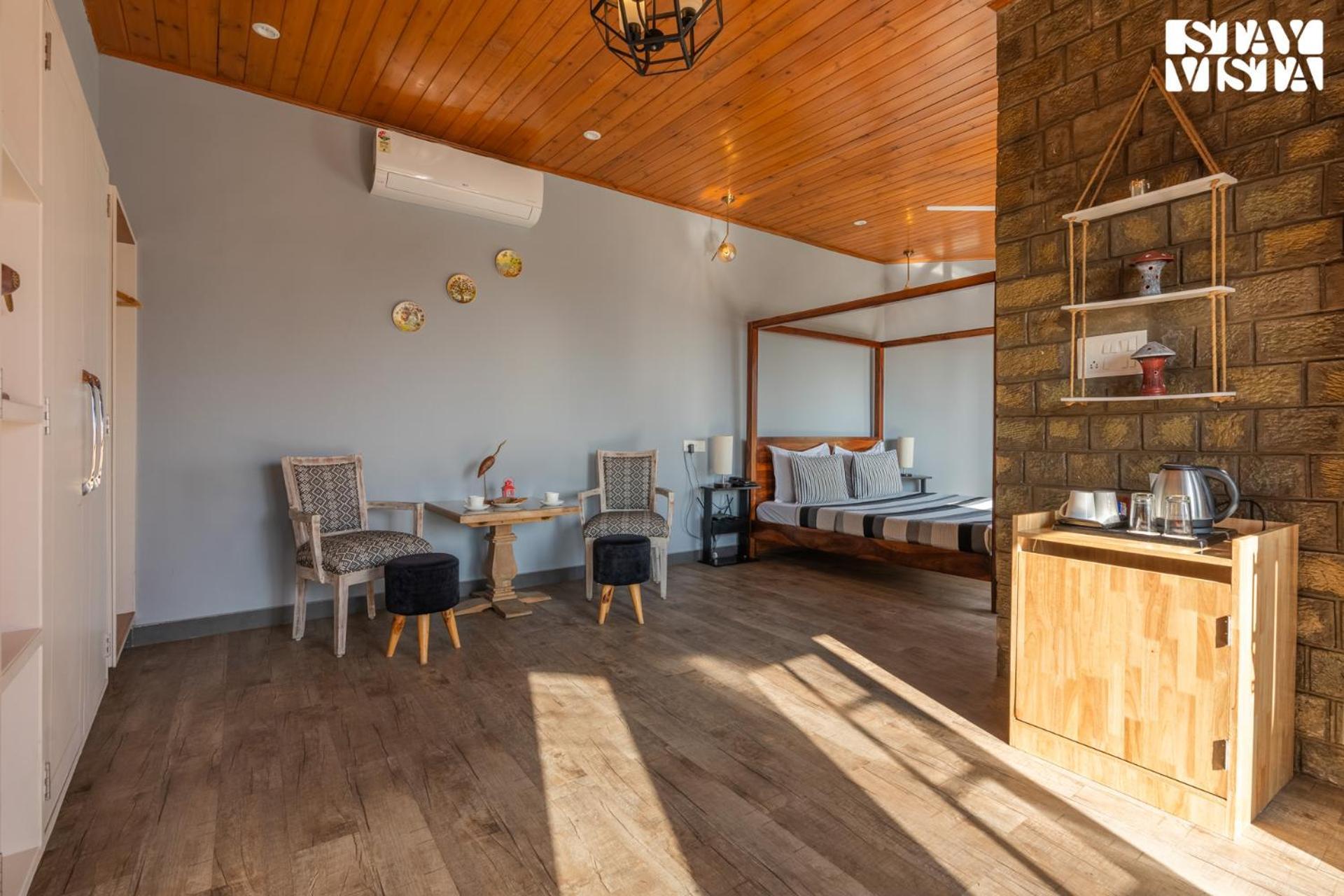 Stayvista At Serene With Outdoor Bonfire Barog Εξωτερικό φωτογραφία