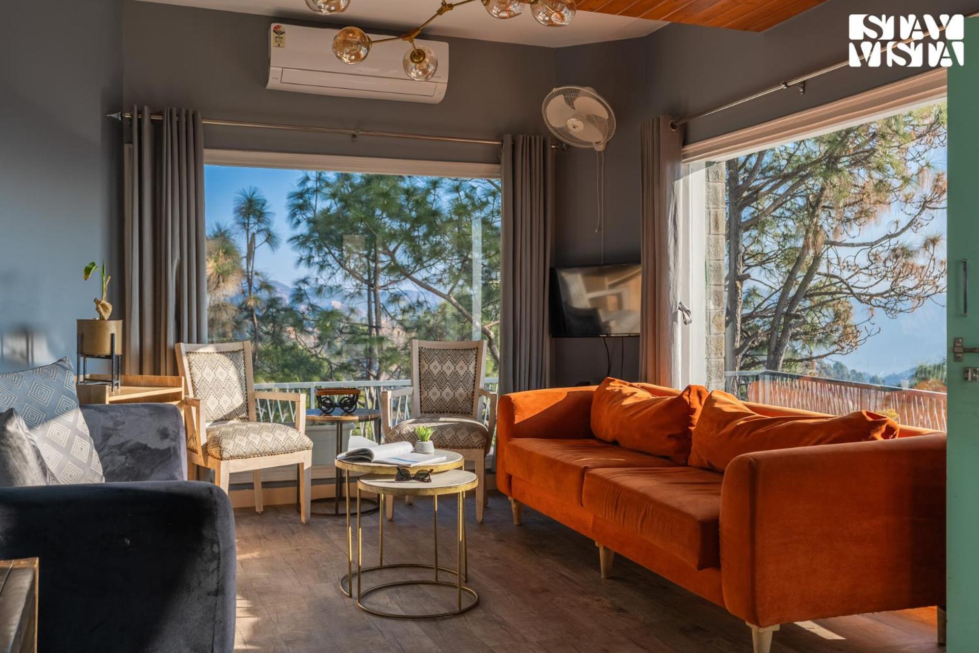 Stayvista At Serene With Outdoor Bonfire Barog Εξωτερικό φωτογραφία