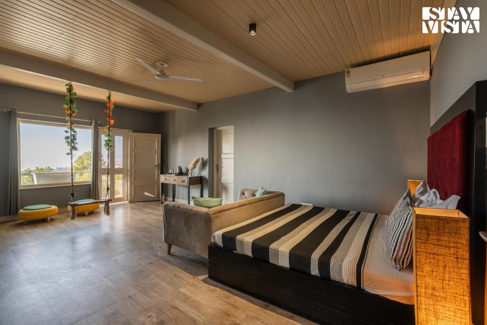 Stayvista At Serene With Outdoor Bonfire Barog Εξωτερικό φωτογραφία