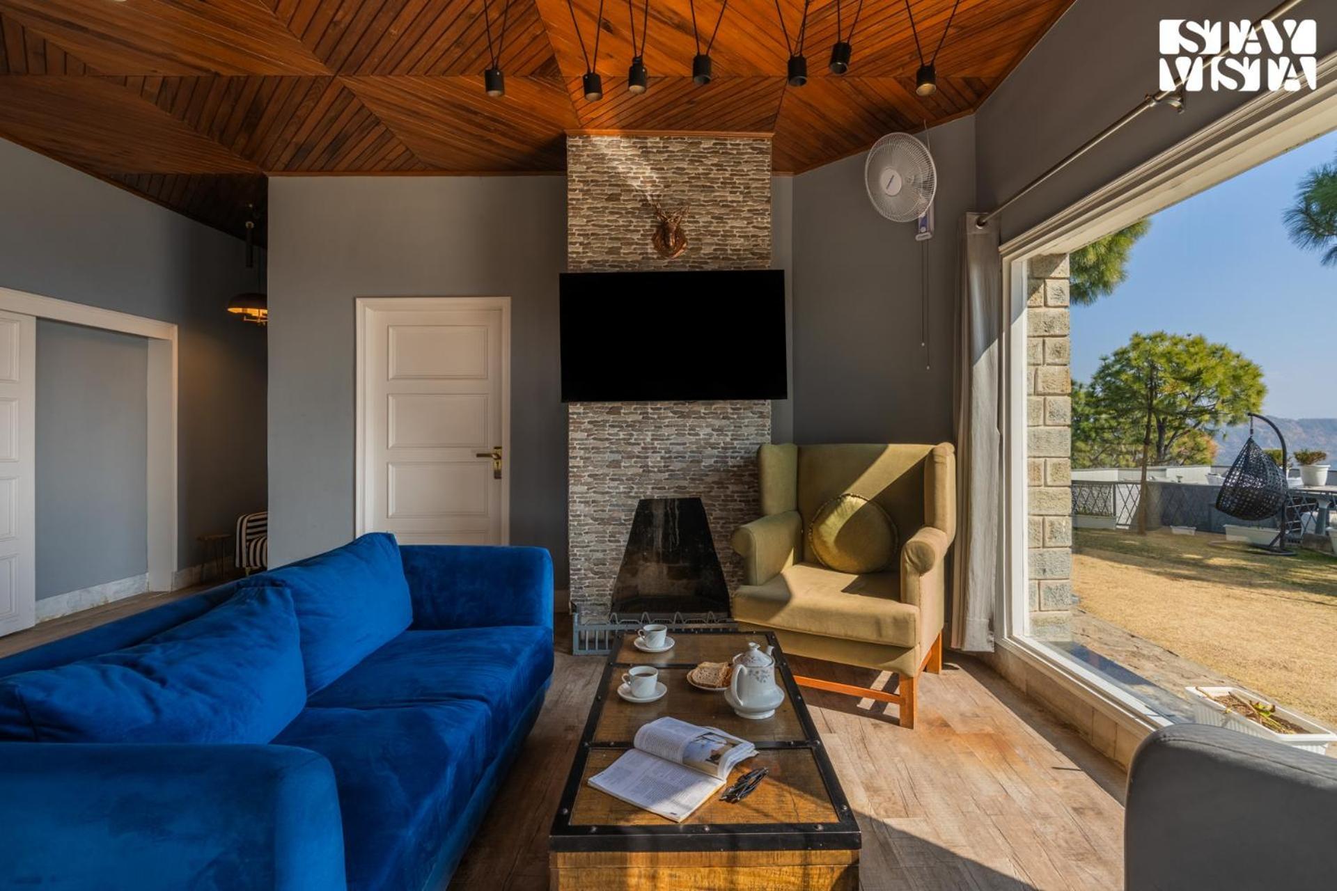 Stayvista At Serene With Outdoor Bonfire Barog Εξωτερικό φωτογραφία