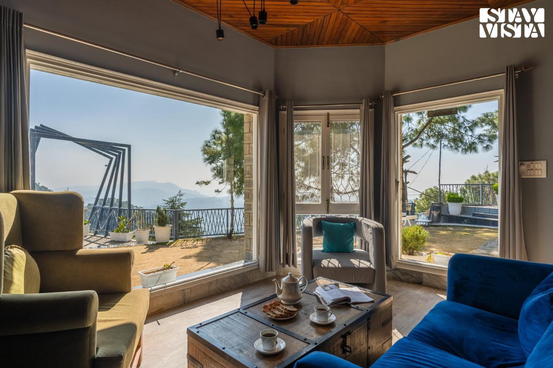 Stayvista At Serene With Outdoor Bonfire Barog Εξωτερικό φωτογραφία
